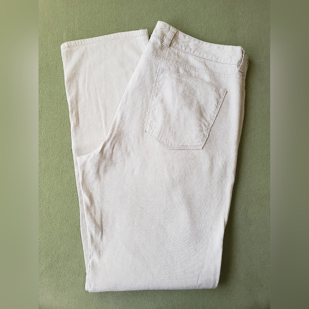 Tommy Bahama Beige Linen Blend Pants